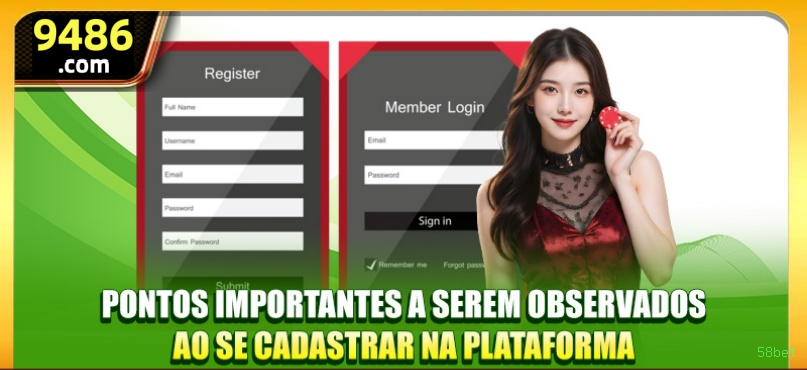Depósito PIX 58bet